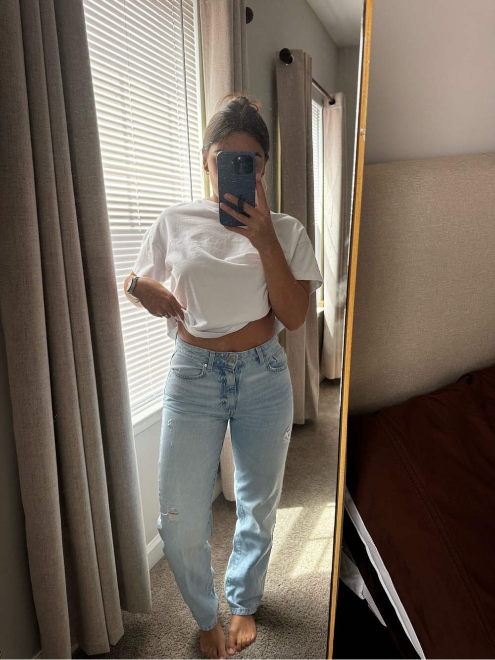 Cotton On Light Blue Original Straight Jeans